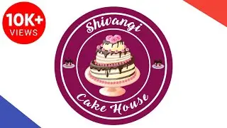 How To Make Business Logo || Cake Shop Logo Design On Pixellab || Bakery Logo Design On Mobile