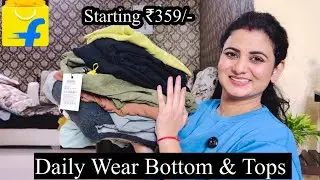 Flipkart Bottom Wear Haul, Flared Palazzo, Track Pant, Casual Shirt, Skirt, Relaxed Fit Trousers