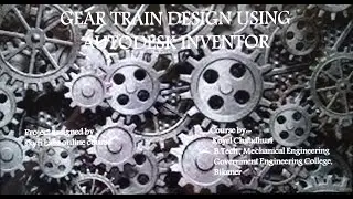 Gear Train Design