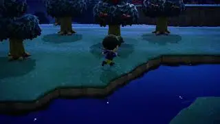 Animal Crossing: New Horizons: Fl&ouml;sselhecht gefangen