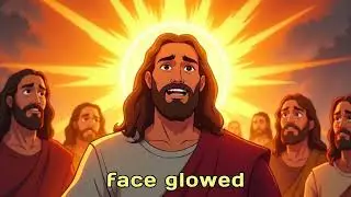 Jesus Glows on the Mountain | The Transfiguration: | Kids Bible Story | Matthew 17