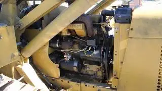 Oliver OC-46-3G Crawler Loader after 12v. starter, 12v. generator and all new wiring