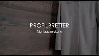 SUN WOOD hochwertige Wandverkleidung im Altholz Look I Montageanleitung von Profilbrettern