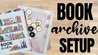 Reading Journal SetUp - Plan With Me DIY Book Tracker Archive