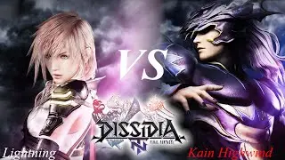 Dissidia Final Fantasy NT 1v1 Episode 78: Lightning vs. Kain Highwind