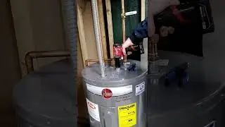 Removing a water heater anode