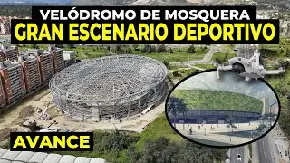 Así Avanza el Increíble Velódromo de Clase Mundial que se Construye en el Municipio de Mosquera