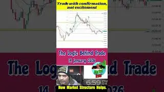 How to trade with confirmation, not excitement || Exact Level Shared | Telegram Proof Inside