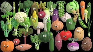 Vegetable Song for Kids | Learn Vegetables 🍎🥦 | Kids Educational Song