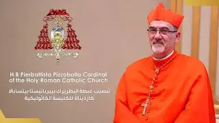 H.B Pierbattista Pizzaballa Cardinal of the Holy Roman Catholic Church
