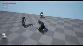 【ゲーム制作】Third person view action game on Unreal Engine 4 (53)