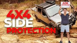 Rockarmor Rock slider Side Steps for your 4x4
