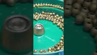 Ball diamond cutting machine #machine#jewelrymaking #factory #goldball #diamondcutting #ball