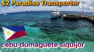 Traveling from Paradise to Paradise Moalboal to Siquijor Philippines 🇵🇭