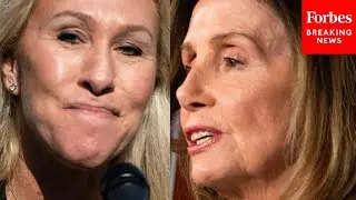 Marjorie Taylor Greene Reacts To Nancy Pelosi's Retirement After Decades In Congress