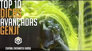 TOP 10 DICAS pra jogar de GENJI ft. Art - Central Overwatch Brasil