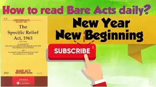 How to read the #Bare #Acts #Specific #Relief Act Reading 
