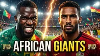 AFRICAN GIANTS CLASH 🔥 Senegal vs Egypt