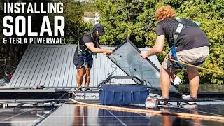 15kW Solar Install with Tesla Powerwall 2
