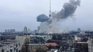 Ukraine war: Deadly strike on Kyiv TV tower as Russia targets key infrastructure