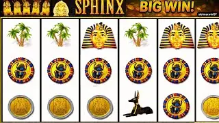 BIG WINS on Sphinx Slot (IGT) Epic Bonus Feature Payout