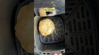 No Oil Puri 🫓👍#shorts #youtubeshorts #ashortaday  #nooilrecipe