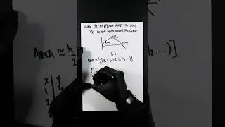 Using the Trapezium Rule to Find the Area Under a Curve #trapeziumrule #areaunderthecurve