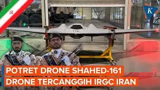 Penampakan Shahed 161, Drone Canggih Iran yang Mirip B2 Bomber AS!