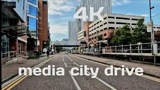 4k media city Manchester | drive through media city | by g buka