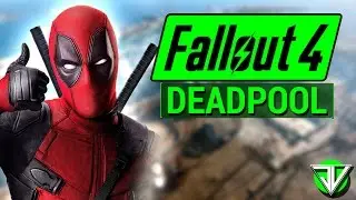 FALLOUT 4: Wade Wilson DEADPOOL Mercenary Character Build!