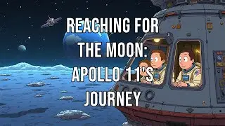 🌕 The Moon Landing (1969) | Animated History for Kids | Dream Big