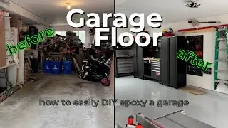 How To Apply ArmorPoxy Garage Floor Epoxy, Easy Home DIY, Garage Makeover Floor Epoxy