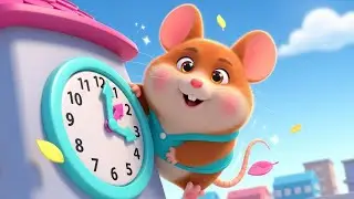Little Mouse vs the Clock Tower ⏰🐭 | Race Against Time Kids Story
