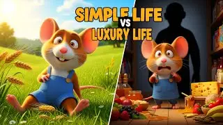 Town Mouse vs Country Mouse | Which Life is Better? | Kids Story🐀🐁 