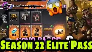 #Free Fire Season 22 Elite Pass Full Details And Full Review|| Free fire March Elite Pass Details
