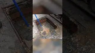 Full Gurgling Manhole #drainunblocking #diy #drainage