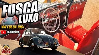 VW Fusca 1961, um luxo nos detalhes - Sintoniza ai Radio Volks