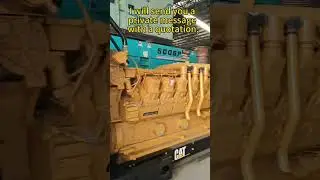 CAT 3512 Used Diesel Generator Set | 1000KW | Low Hour | Reliable Power for Global Export