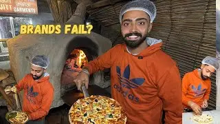 Ludhiana Boy Ka Italian Wood Fired Pizza😍||Italian Taste, Panjabi Style|| Street Food India