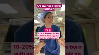 Are inverted n1pples normal? #shorts #didyouknow #breastcancer