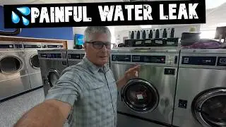 Some days at Smile More Laundry really test my patience, leaking Dexter washer had me chasing water