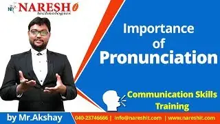 Importance of Pronunciation | English Communication Skills Tutorial | Mr. Akshay