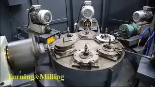 Special purpose CNC machine for butterfly valve body