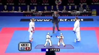 (4/4) Male Team Kumite Bronze Medal France vs. Egypt :: WKF Belgrade 2010 | WORLD KARATE FEDERATION