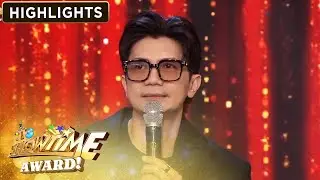 Vhong, emosyonal sa natanggap na &lsquo;SPECIAL APPRECIATION AWARD&rsquo; | It&rsquo;s Showtime Awaaard!