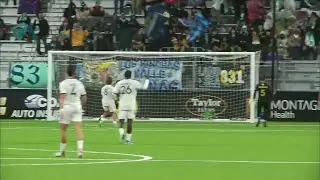Gaoussou Samake with a Goal vs. Monterey Bay F.C.