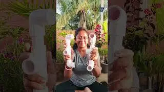 PVC Pipe pot stand #shorts #shortsfeed #shortvideo #viral #virlshort #pvc #pvcpipe #carft