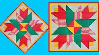 Awesome patchwork quilt design 2021, ralli bister design