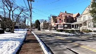 ⁴ᴷ⁶⁰ Walking tour of Hightstown, New Jersey