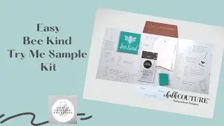 Easy Bee Kind Try Me Sample Gift Tag Kit